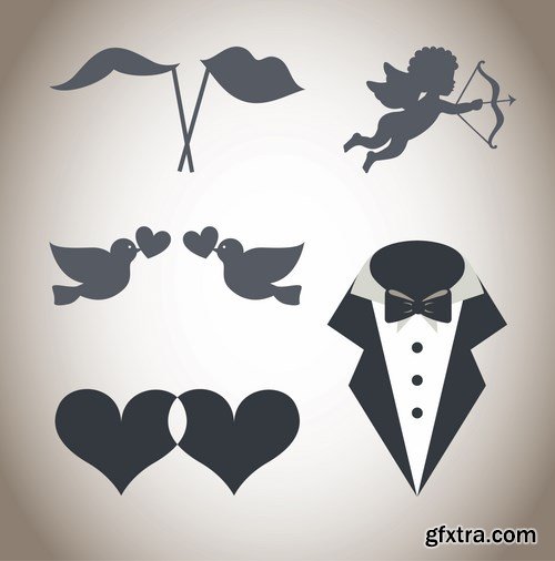 Love card design 5 - 25 EPS