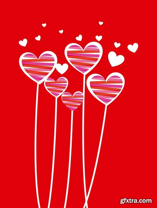 Love card design 5 - 25 EPS