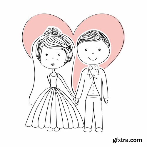 Love card design 5 - 25 EPS