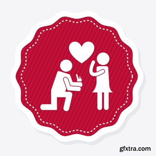 Love card design 5 - 25 EPS