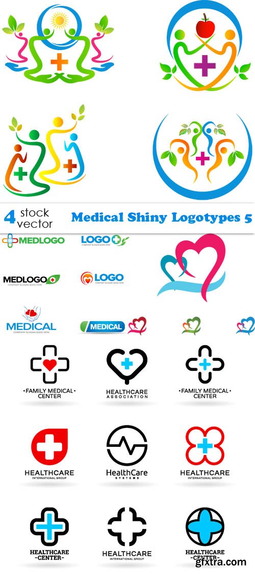 Vectors - Medical Shiny Logotypes 5
