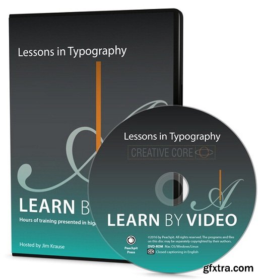 Peachpit - Lessons in Typography - Learn by Video