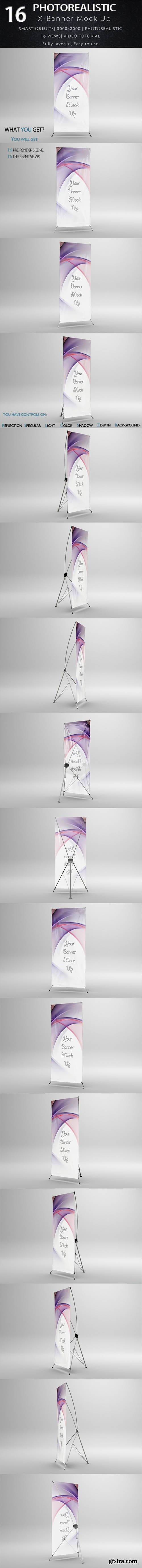 CM - Bundle X-Banner Mock Up 16 views CM - Bundle X-Banner Mock Up 16 views