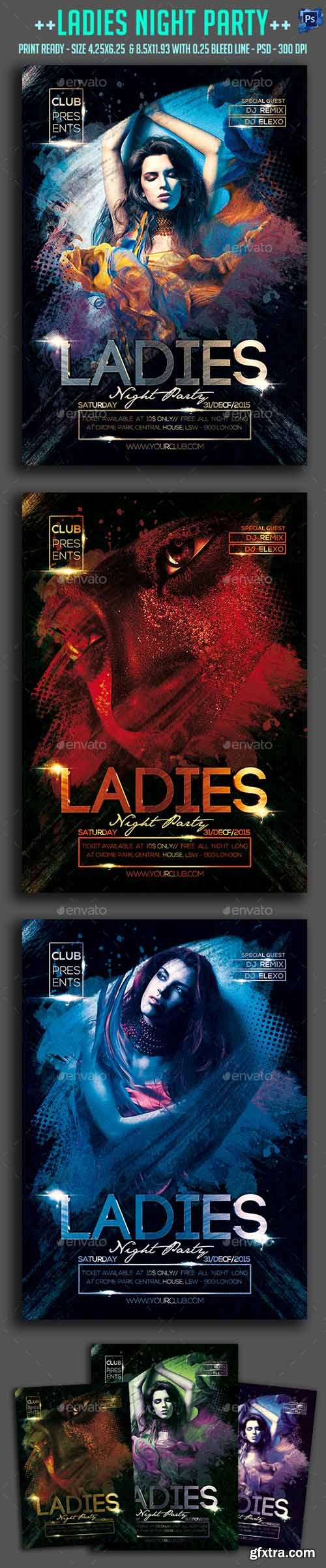 GR - Ladies Night Party Flyer 14462027 GR - Ladies Night Party Flyer 14462027