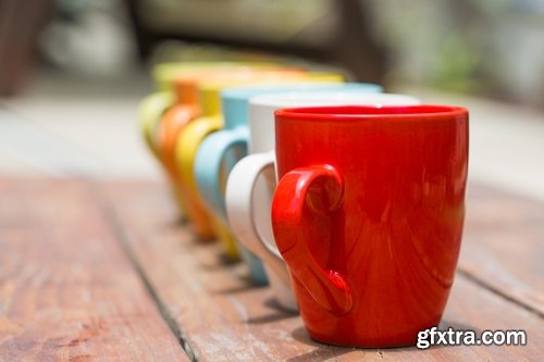 Collection of coffee cup girl drinks coffee 25 HQ Jpeg