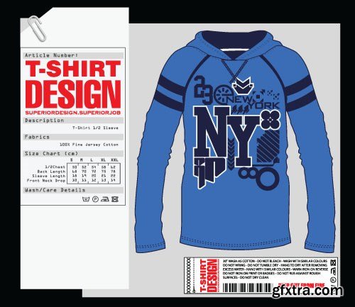 T-Shirts Design 4, 25xEPS