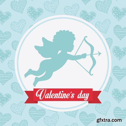 Love card design 9 - 25 EPS