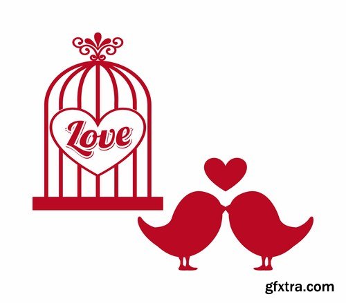 Love card design 10 - 25 EPS