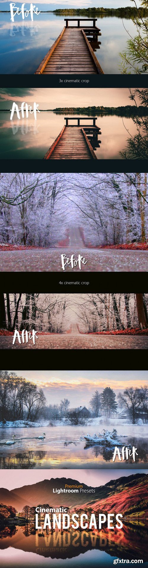 CM - Cinematic Landscape Lightroom Preset 502542