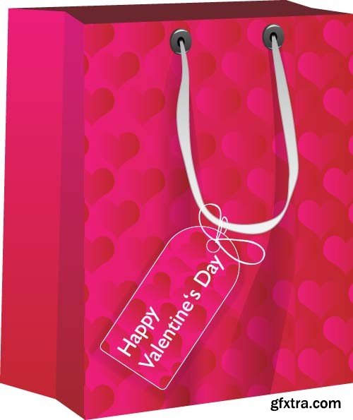 Valentine's Day shopping bag 2