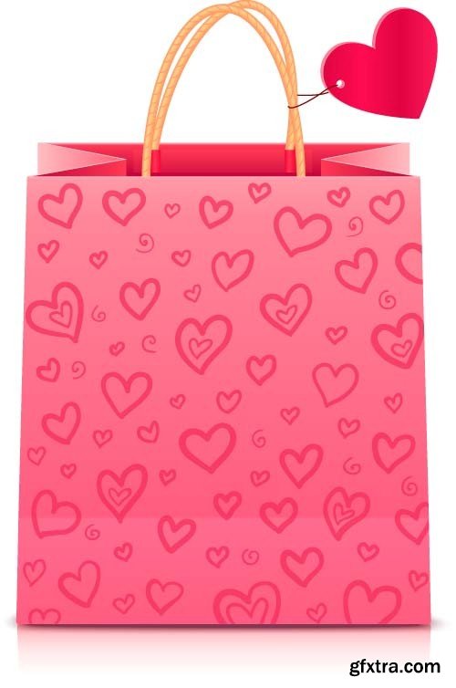 Valentine's Day shopping bag 2