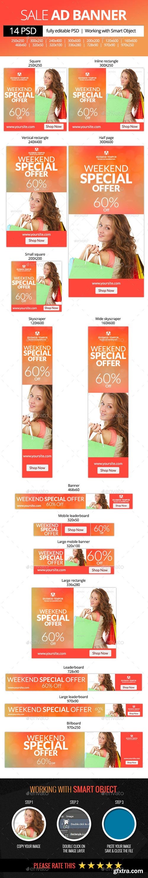 GraphicRiver - Weekend Special Offer Web Banners - 10254782