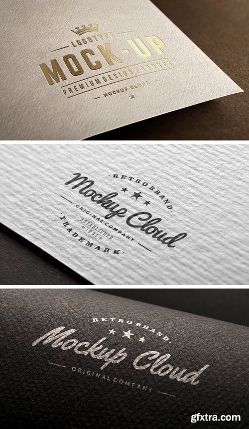 Close-Up Logo Mockups