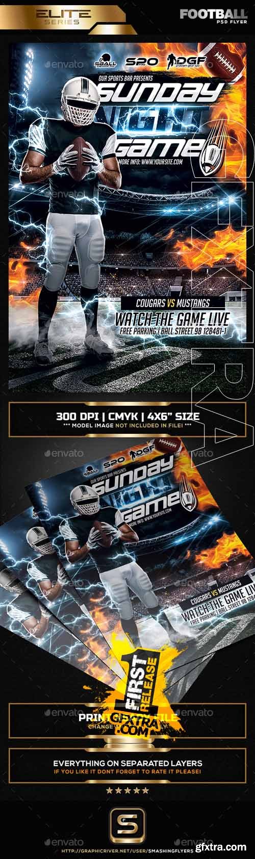 GR - Football Night Flyer 14520822 GR - Football Night Flyer 14520822