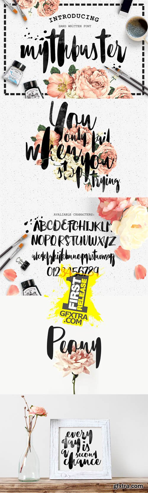 CM - Mythbuster Script Font 506837