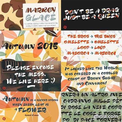 Mela Font Family 1 Fonts $78