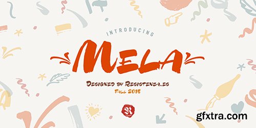 Mela Font Family 1 Fonts $78