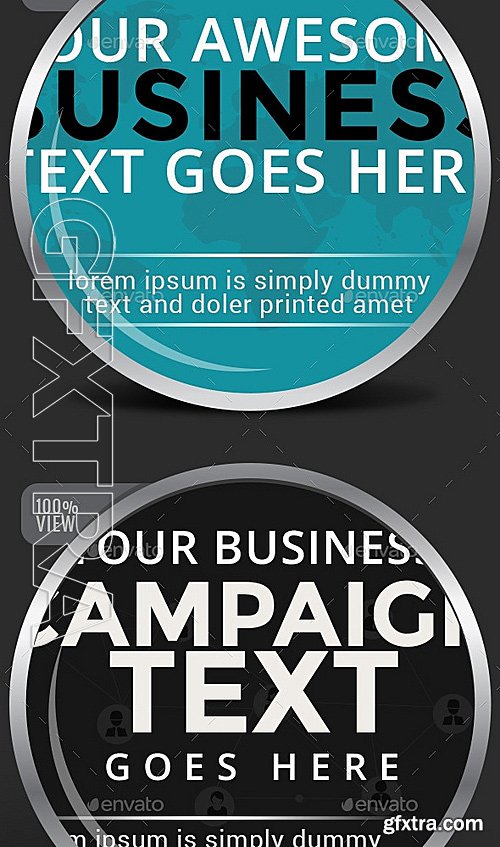 GraphicRiver - Business Facebook Covers - 2 Designs 11241441
