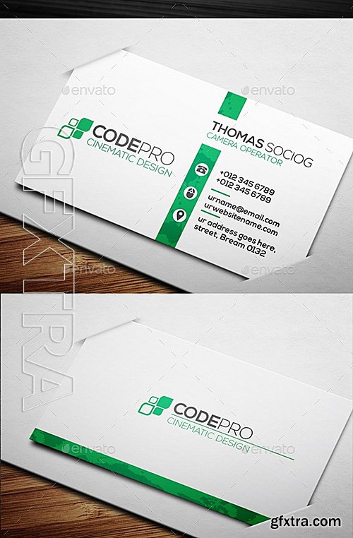 GraphicRiver - Corporate Business Card 11891639