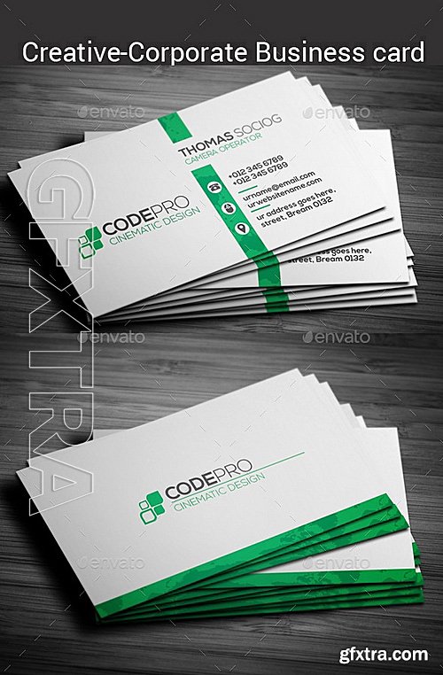 GraphicRiver - Corporate Business Card 11891639