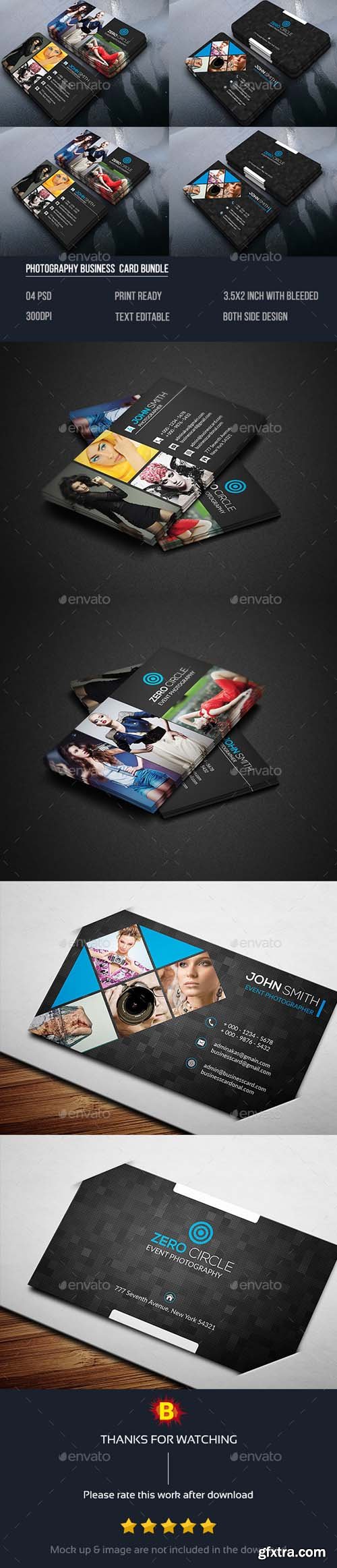 GR - Photography Business Card Bundle 14493705
