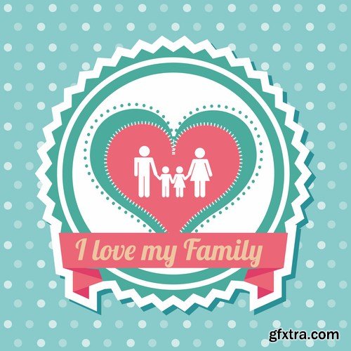 Love card design 18 - 25 EPS