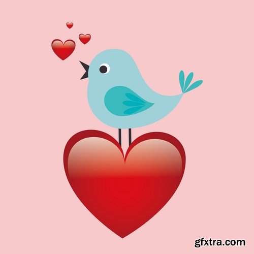 Love card design 19 - 25 EPS