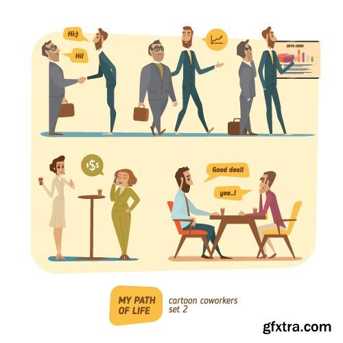 People character happy family summer beach business winter scene vector