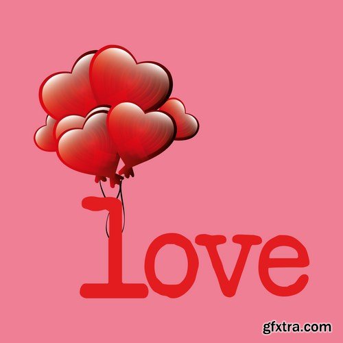 Love card design 20 - 25 EPS