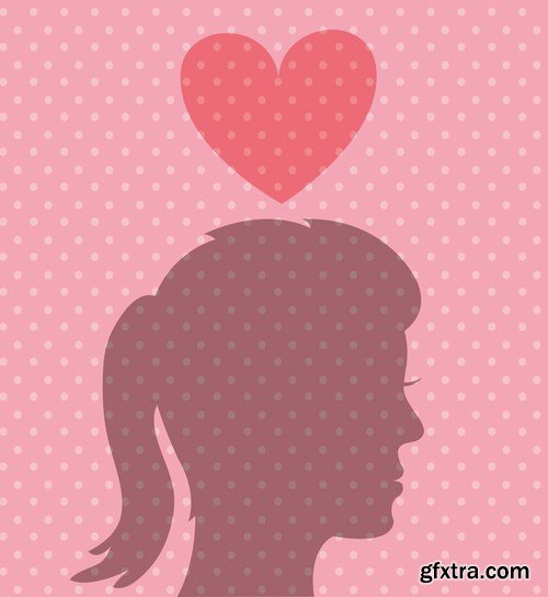 Love card design 20 - 25 EPS