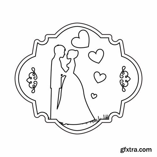 Love card design 20 - 25 EPS