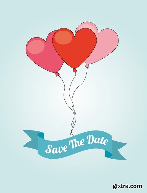 Love card design 20 - 25 EPS