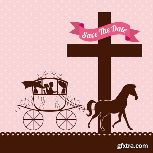 Love card design 21 - 25 EPS