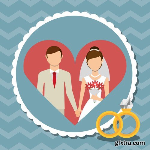 Love card design 21 - 25 EPS