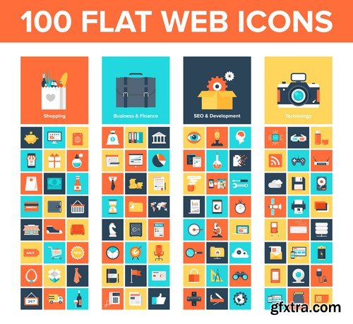 Web Icons 18X EPS