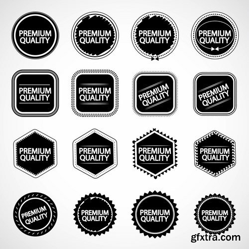 Label and Badge Collection - 19 EPS Label and Badge Collection - 19 EPS