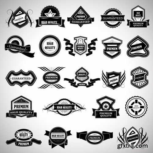 Label and Badge Collection - 19 EPS Label and Badge Collection - 19 EPS