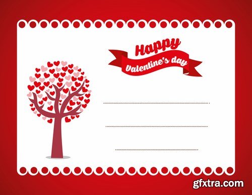 Love card design 25 - 25 EPS