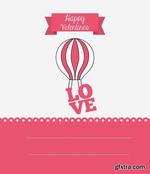 Love card design 25 - 25 EPS