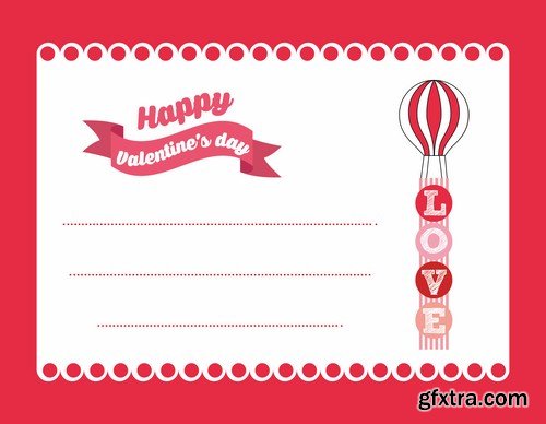 Love card design 25 - 25 EPS