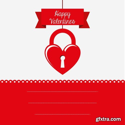 Love card design 25 - 25 EPS