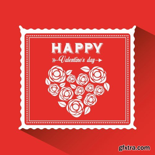 Love card design 25 - 25 EPS