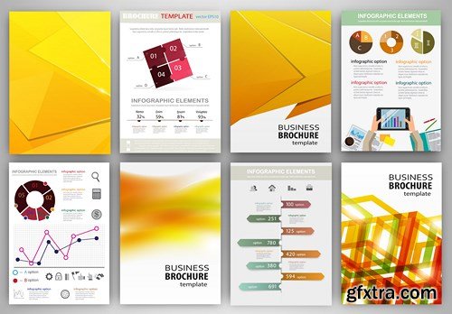Design Flyer &amp; Corporate Brochures 10 - 25xEPS