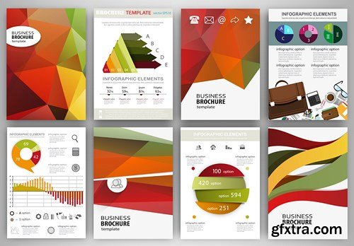 Design Flyer &amp; Corporate Brochures 10 - 25xEPS
