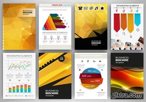 Design Flyer &amp; Corporate Brochures 10 - 25xEPS