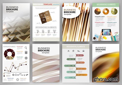 Design Flyer &amp; Corporate Brochures 10 - 25xEPS