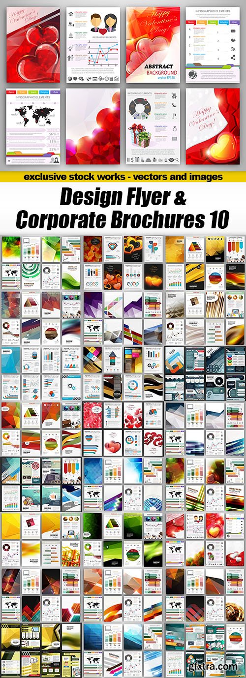 Design Flyer &amp; Corporate Brochures 10 - 25xEPS