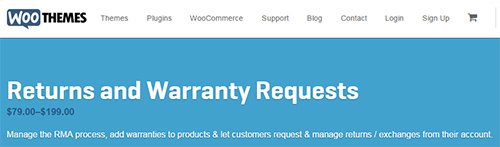 WooThemes - WooCommerce Returns and Warranty Requests v1.7.2
