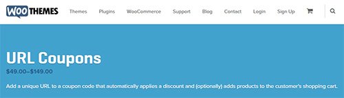 WooThemes - WooCommerce URL Coupons v2.2.0