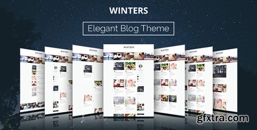 ThemeForest - Winters v1.4.3 - A Responsive Wordpress Blog Theme - 11012757